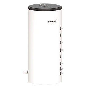 Купить Бойлер косвенного нагрева S-TANK P-2- 200 (эмаль, 200 л., 2 теплообменника)